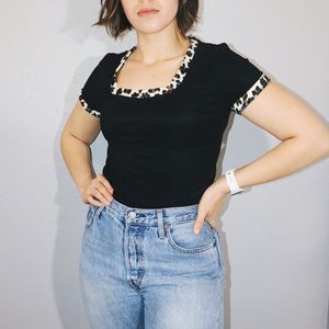 Vintage black blouse